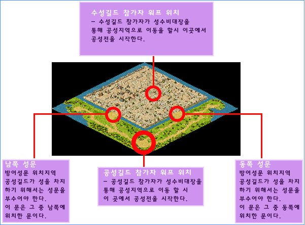 마지리타성 공성지역 설명
